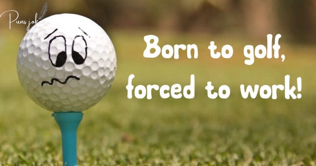 Funny Golf Sports Puns
