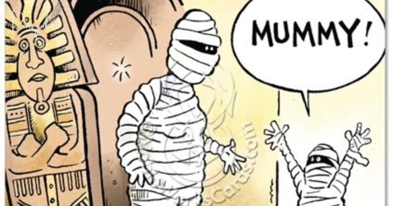 What Can You Say About A Really Terrible Mummy Joke