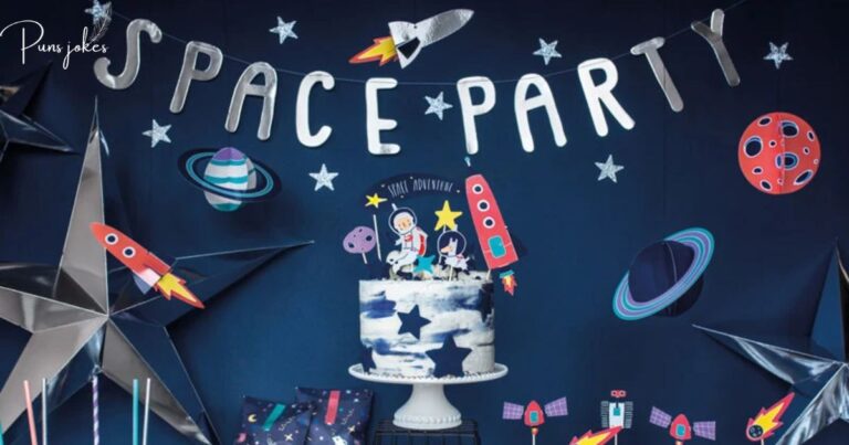 How Do You Organize A Space Party Joke
