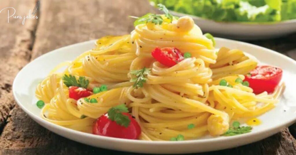 make a pasta pun