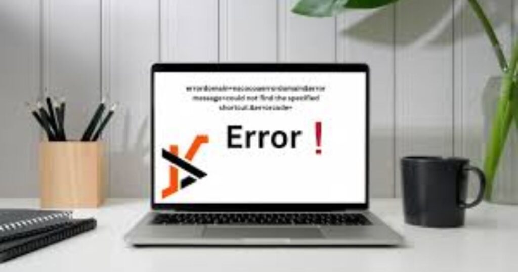 Understanding and Troubleshooting the Error“error domain=nscocoaerrordomain error message=could not find the specified shortcut.error code=4”