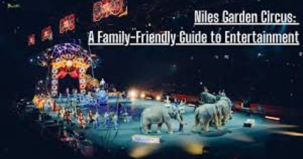 Niles Garden Circus ticket