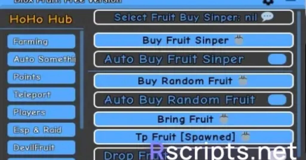 Blox fruits Script