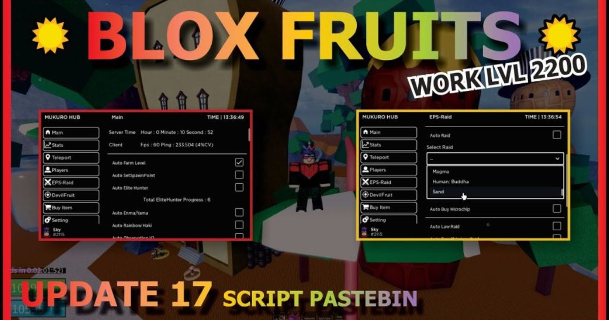 Roblox Blox Fruits Script